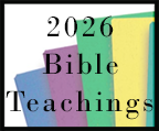 2026 Bible Teachings